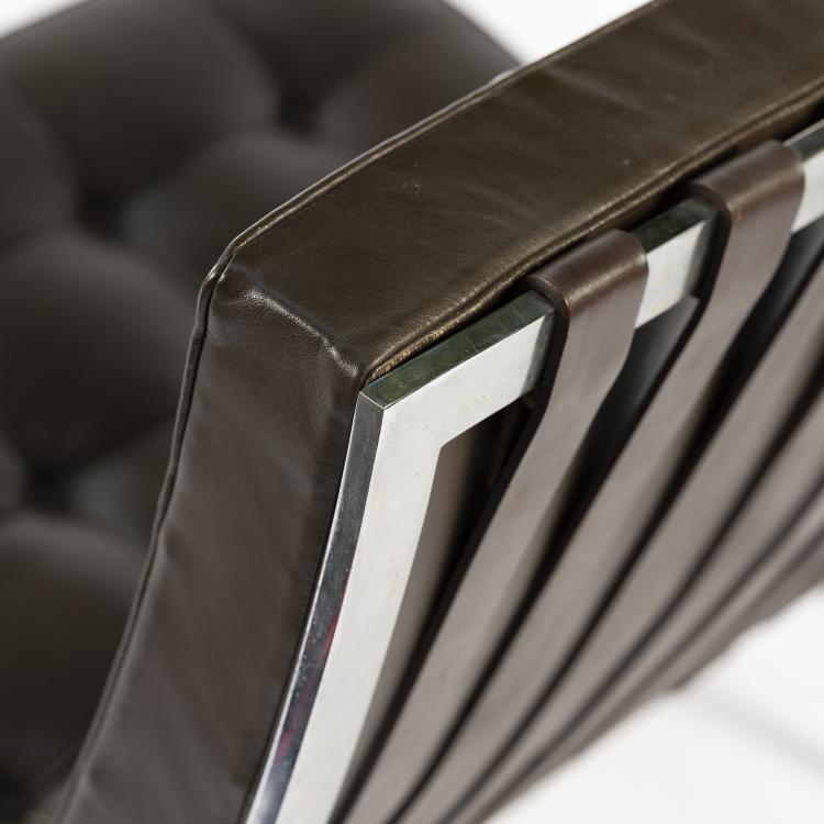 Bild 4 zu Objekt, Sessel 'Barcelona' mit Ottoman, 1929, Ludwig Mies van der Rohe, Knoll International, New York, 154A 43