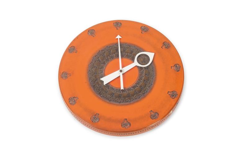 Hauptbild zu Objekt, 'Meridian 7576' wall clock, 1960s, Aldo Londi,George Nelson, Miller, Howard, Zeeland; Bitossi, Montelupo, 155B 368