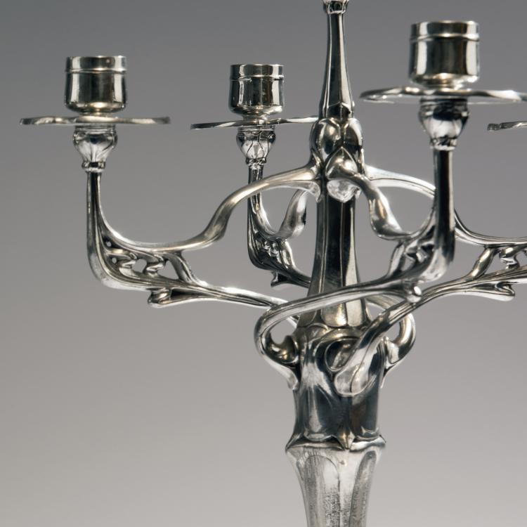 Bild 1 zu Objekt, Two candlesticks, 1900, Friedrich Adler, Scherf, Walter, N&uuml;rnberg, 156C 569