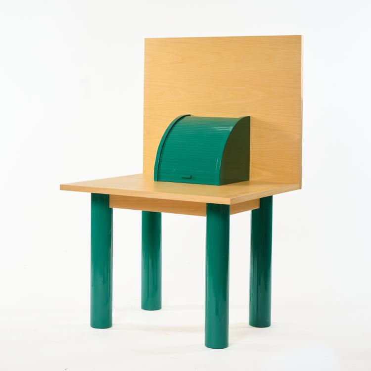 Bild 1 zu Objekt, 'Ritz' desk, 1981 (design), Shiro Kuramata, Memphis, Mailand / Milan, 