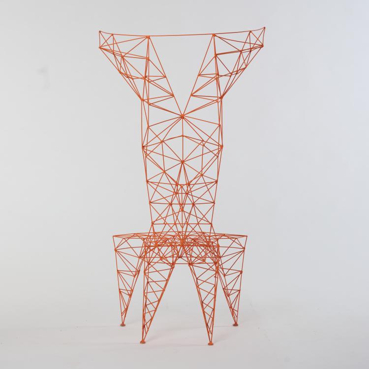 Bild 3 zu Objekt, Chair 'Pylon', 1991 (design), Tom Dixon, Cappellini, Arosio, 