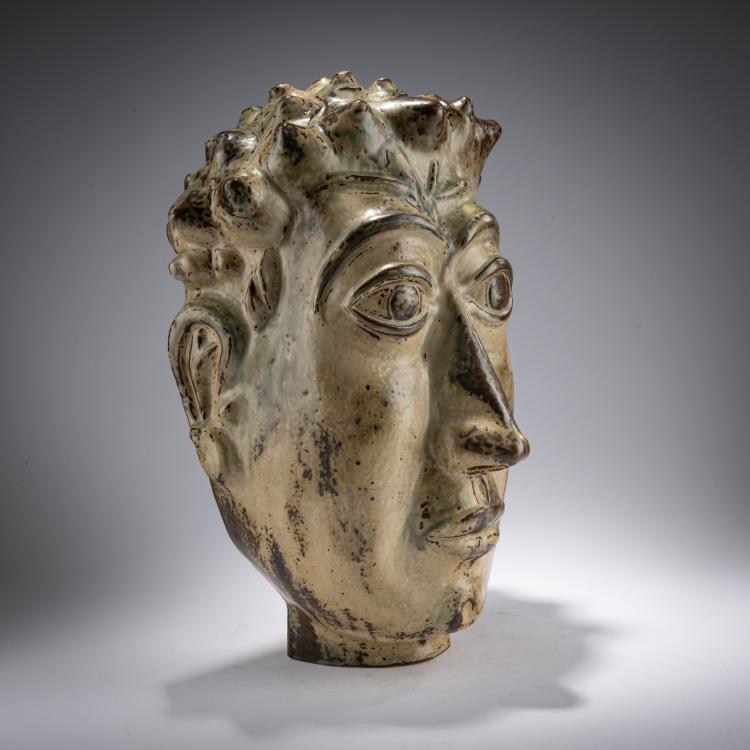 Bild 1 zu Objekt, Head, 1949, Axel Salto, Kopenhagen, KPM / Royal Copenhagen, 
