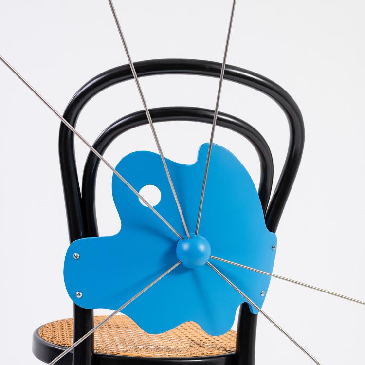 Bild 7 zu Objekt, Stuhl 'Redesigned Thonet No. 14', 1978 (Entwurf), Alessandro Mendini, Anthologie Quartett, Bad Essen; Italcomma, Pesaro, 