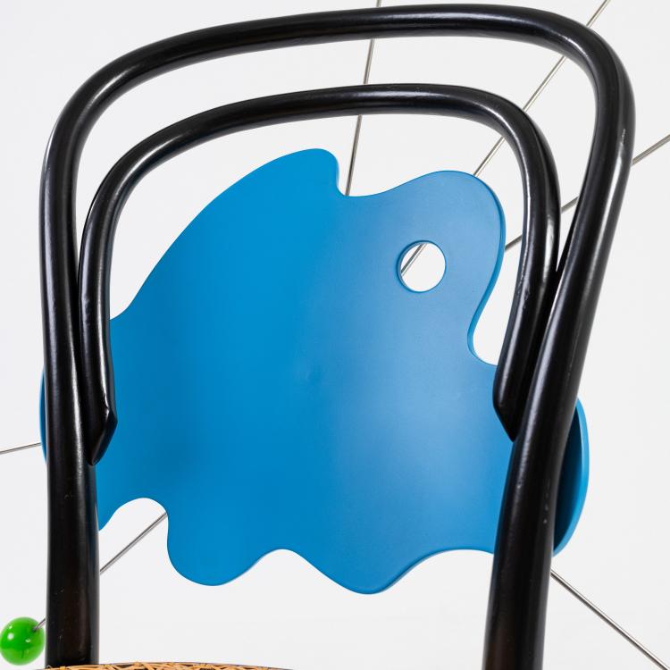 Bild 9 zu Objekt, Stuhl 'Redesigned Thonet No. 14', 1978 (Entwurf), Alessandro Mendini, Anthologie Quartett, Bad Essen; Italcomma, Pesaro, 