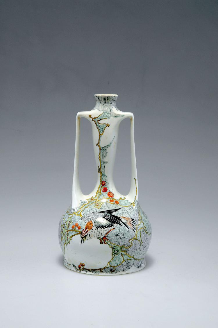 Hauptbild zu Objekt, Vase with handles, 1901, Rozenburg, den Haag, 089A 709