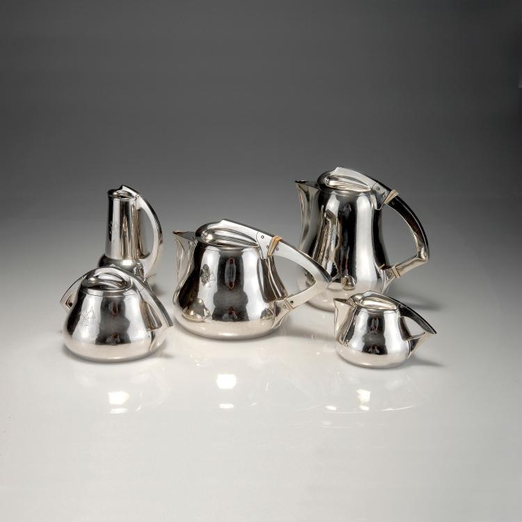 Bild 5 zu Objekt, 'Service I' coffee- and teaset, 1902/03, Henry van de Velde, Koch & Bergfeld, Theodor M&uuml;ller, 100C 21