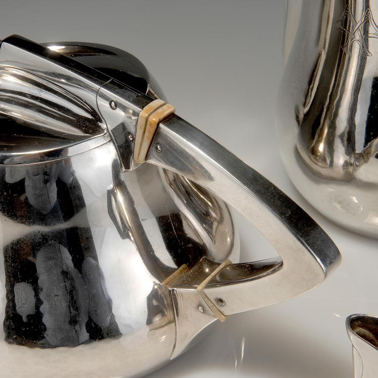 Bild 6 zu Objekt, 'Service I' coffee- and teaset, 1902/03, Henry van de Velde, Koch & Bergfeld, Theodor M&uuml;ller, 100C 21