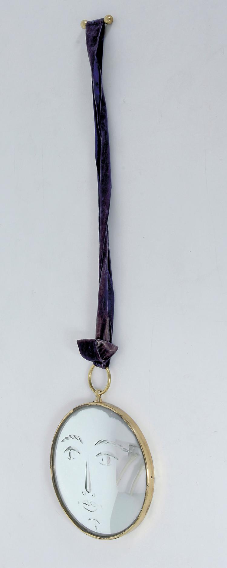 Bild 1 zu Objekt, Spiegel 'Viso', Piero Fornasetti, Fornasetti, Mailand, 100C 161