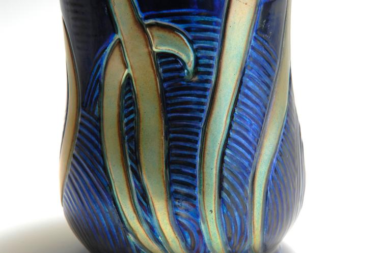 Bild 1 zu Objekt, Henkelvase, um 1900, Zsolnay, P&eacute;cs, 099 568