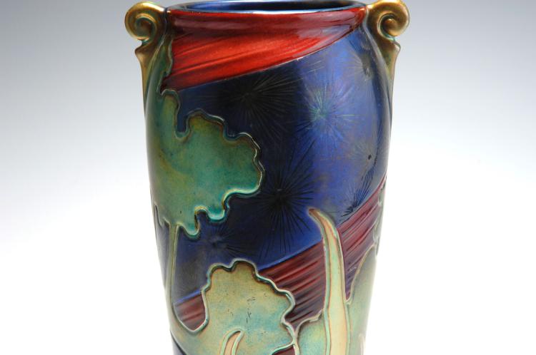 Bild 5 zu Objekt, Henkelvase, um 1900, Zsolnay, P&eacute;cs, 099 568