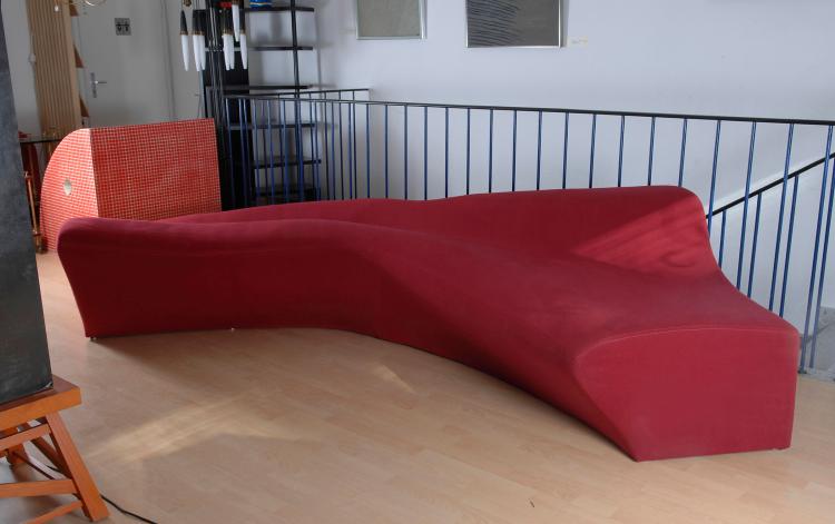 Bild 2 zu Objekt, Sofa 'Moraine', Zaha Hadid, Sawaya & Moroni, Mailand, 100C 231