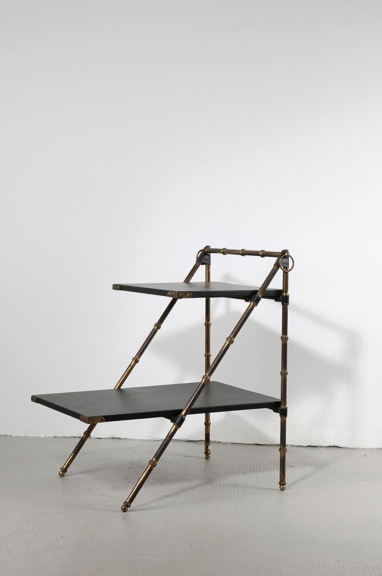 Hauptbild zu Objekt, Beistelltisch, Jacques Adnet, Frankreich, 100C 83