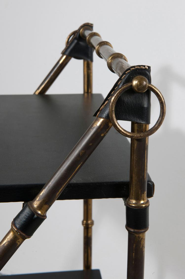 Bild 1 zu Objekt, Beistelltisch, Jacques Adnet, Frankreich, 100C 83