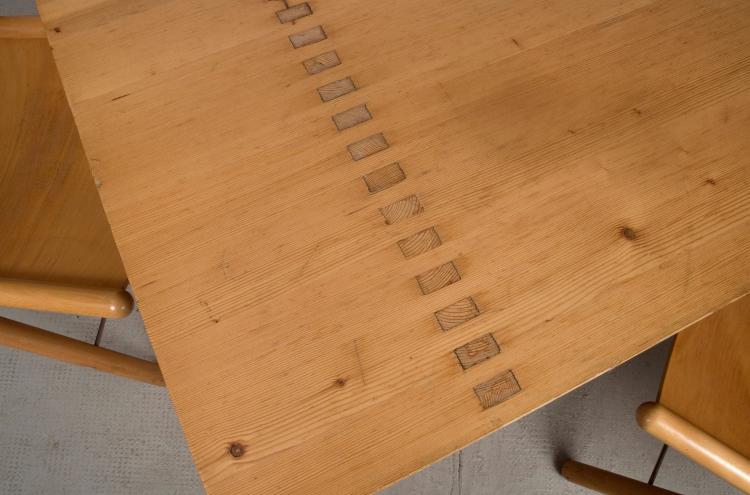 Bild 2 zu Objekt, Tisch mit vier St&uuml;hlen, Otl Aicher, 100C 202