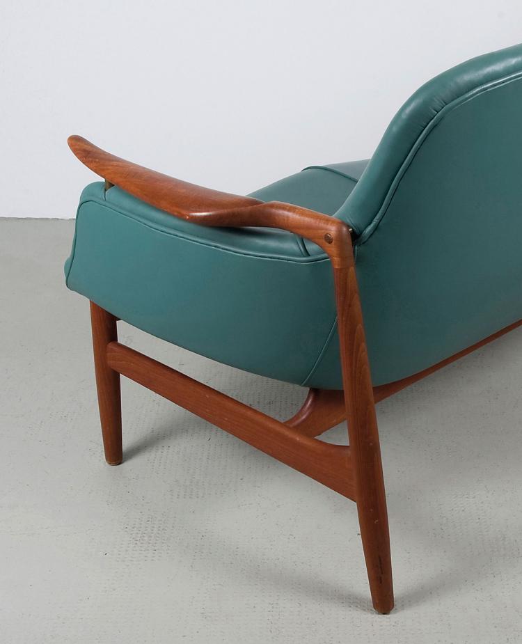 Bild 3 zu Objekt, Zweiersofa 'NV 53', Finn Juhl, Vodder, Niels, Kopenhagen, 100C 122