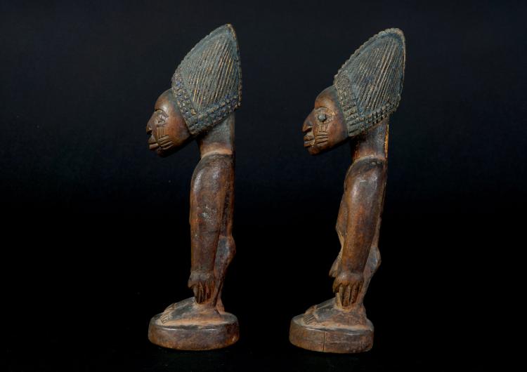 Bild 1 zu Objekt, Ibedji-Paar, Nigeria, 115B 99