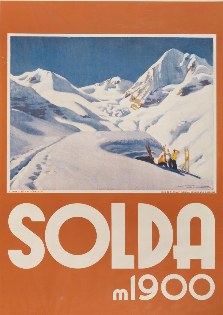 Hauptbild zu Objekt, 'Solda' poster, Franz Lenhart, Pizzi & Pizio, Mailand, 111A 798
