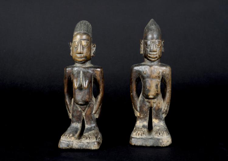 Hauptbild zu Objekt, Ibedji-Paar, Nigeria, 115B 91