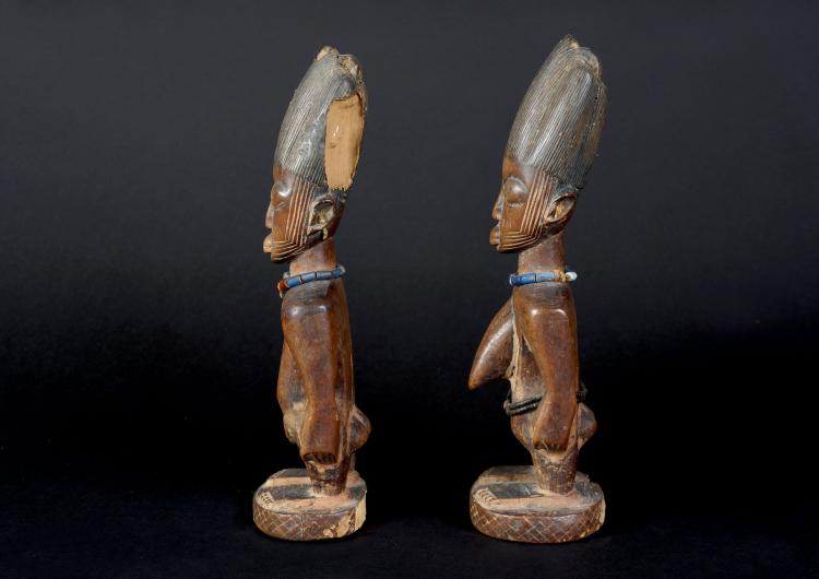 Bild 1 zu Objekt, Ibedji-Paar, Nigeria, 115B 95