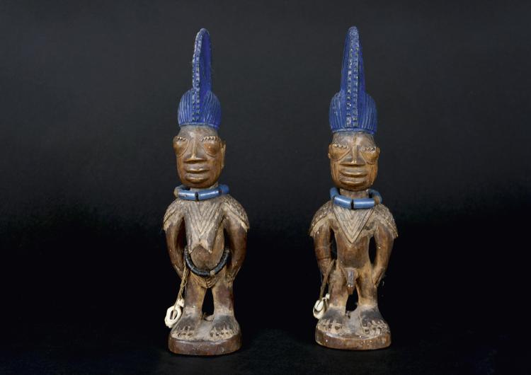 Hauptbild zu Objekt, Ibedji-Paar, Nigeria, 115B 94