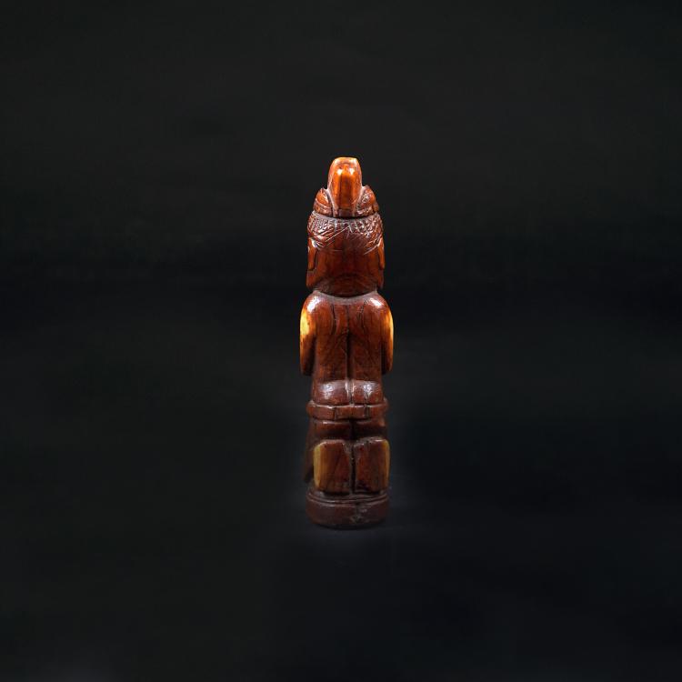 Bild 2 zu Objekt, Kniende Figur, Nigeria, 115B 27