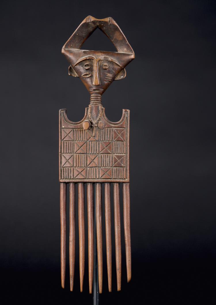 Hauptbild zu Objekt, Zierkamm, Ghana, 115B 12