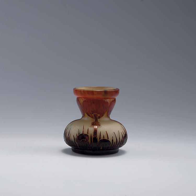 Hauptbild zu Objekt, Small 'Coprins' vase, 1923-26, Schneider, Epinay-sur-Seine, 111a 204