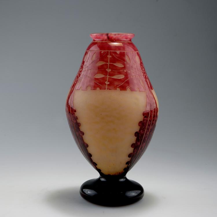 Bild 1 zu Objekt, Vase 'Amarantes', 1923-26, Schneider, Epinay-sur-Seine, 111a 205