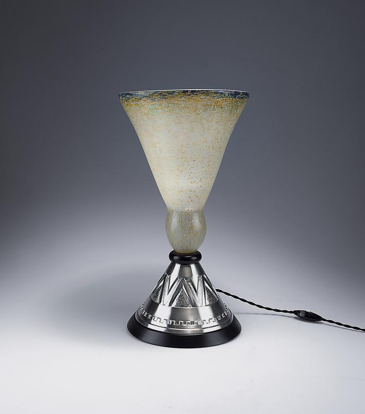 Hauptbild zu Objekt, Table light, 1930s, Muller Fr&egrave;res, Lun&eacute;ville, 111A 168