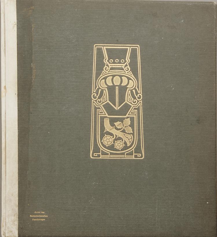 Hauptbild zu Objekt, Dokumentation des Hauses Mutzenbecher, Hamburg, 1919 , Henry van de Velde, 112A 77