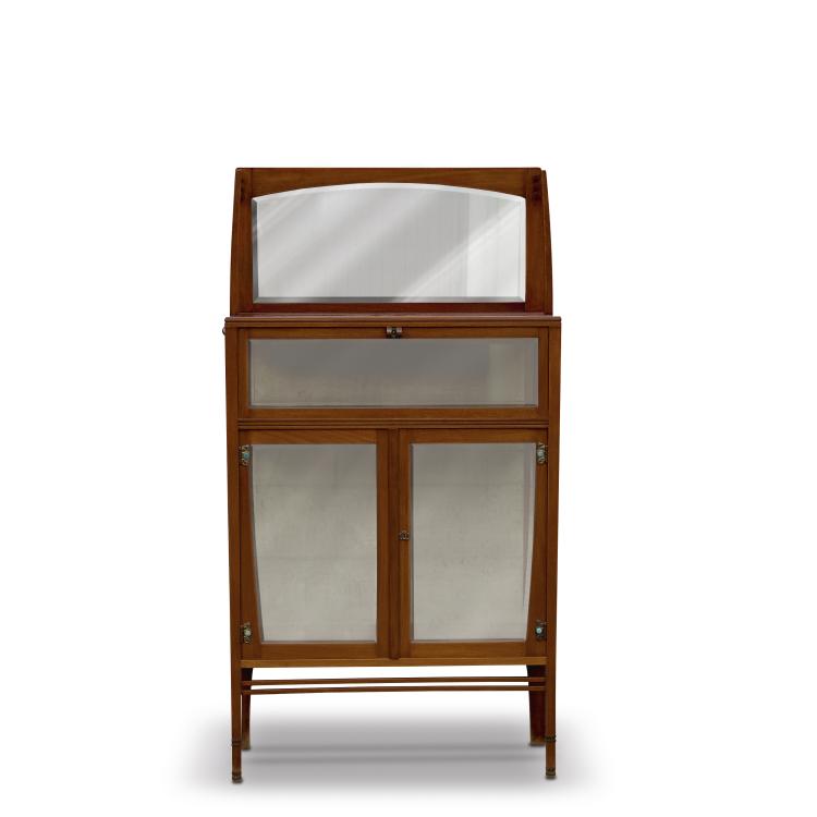 Hauptbild zu Objekt, Display cabinet, Gustave Serrurier-Bovy, Serrurier-Bovy, 112A 57