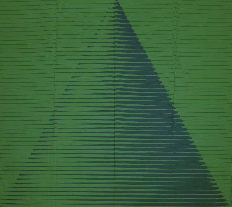 Bild 1 zu Objekt, Two fabric swatches, 'Pyramide - Cone', 1974, Verner Panton, Mira X, Suhr, 119A 268