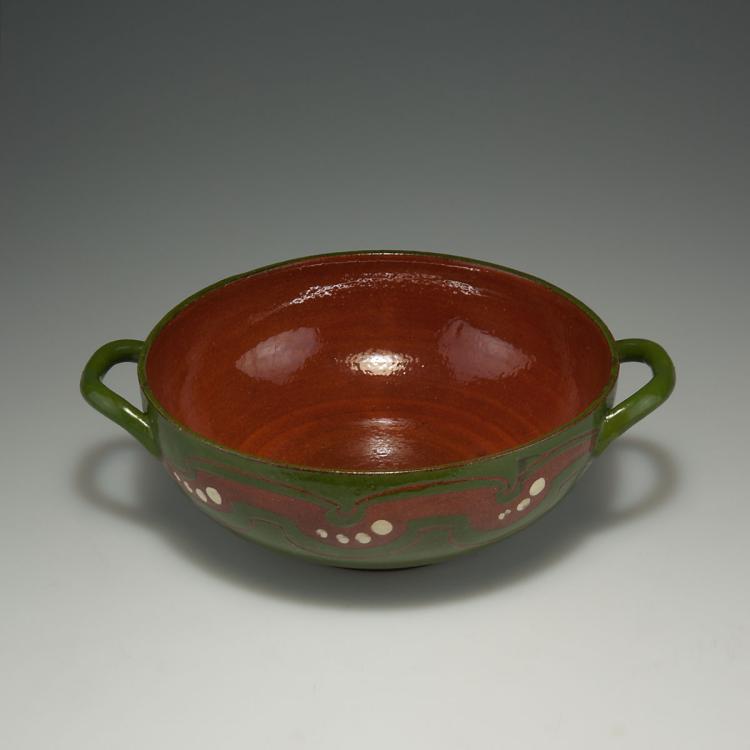 Bild 1 zu Objekt, Bowl with handles, Finch, Alfred William; Iris, Porvoo, 112A 12