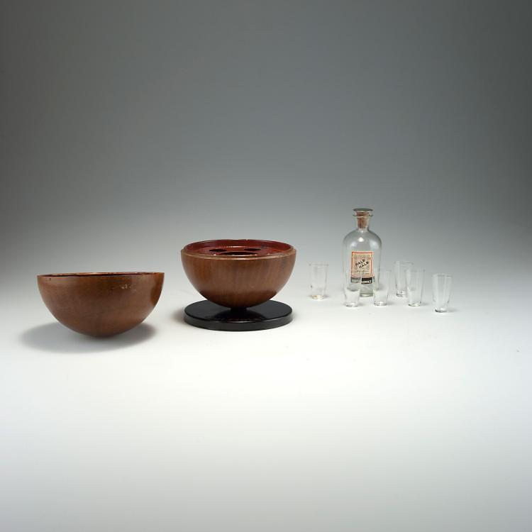 Bild 1 zu Objekt, Portable bar in the shape of a ball, Marianne Brandt, Ruppelwerk, Gotha, 112A 102