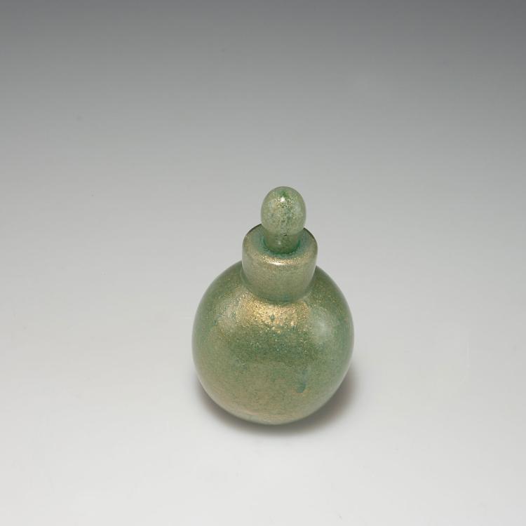 Bild 1 zu Objekt, Flakon 'Sommerso a bollicine', um 1935, Carlo Scarpa, Venini & C., Murano, 113B 129