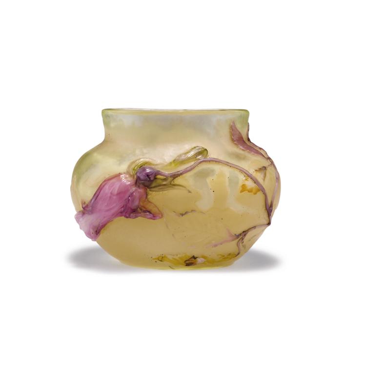 Hauptbild zu Objekt, 'Rose de France' vase with dedication, Gall&eacute;, Emile, Nancy, 112A 27