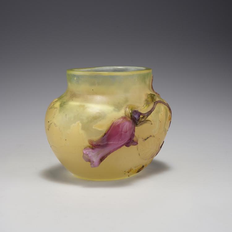 Bild 1 zu Objekt, 'Rose de France' vase with dedication, Gall&eacute;, Emile, Nancy, 112A 27