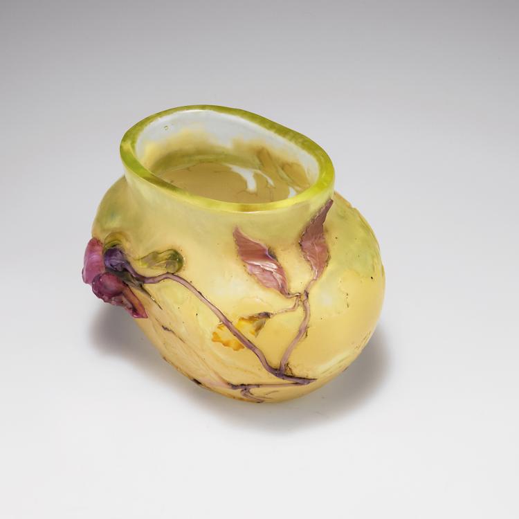 Bild 6 zu Objekt, 'Rose de France' vase with dedication, Gall&eacute;, Emile, Nancy, 112A 27