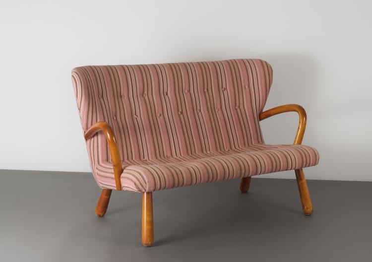 Hauptbild zu Objekt, 'Clam' couch, Philip Arctander, Vik & Blindheim, Norwegen (zugeschrieben), 112A 124