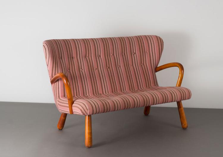 Bild 1 zu Objekt, 'Clam' couch, Philip Arctander, Vik & Blindheim, Norwegen (zugeschrieben), 112A 124