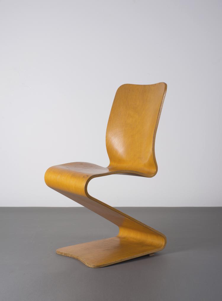 Hauptbild zu Objekt, 'S chair 275', Verner Panton, Thonet, Frankenberg; August Sommer, Pl&uuml;derhausen, 112A 140