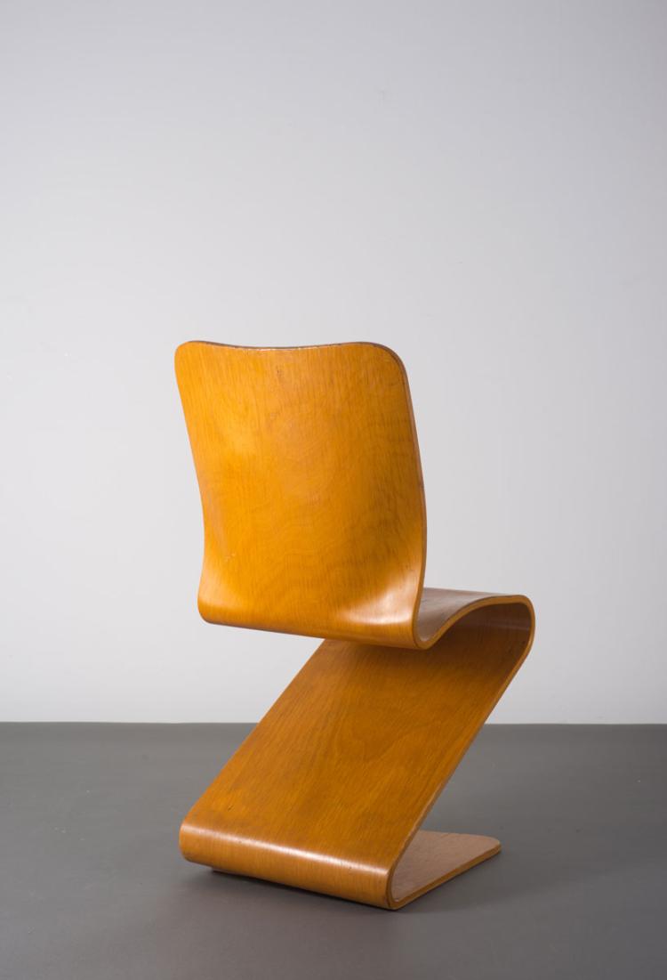 Bild 1 zu Objekt, 'S chair 275', Verner Panton, Thonet, Frankenberg; August Sommer, Pl&uuml;derhausen, 112A 140