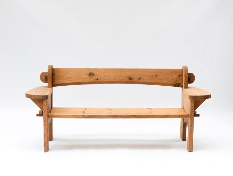Bild 1 zu Objekt, 'Skoga' bench, Axel Einar Hjorth, Nordiska Kompaniet (NK), Stockholm, 112A 117
