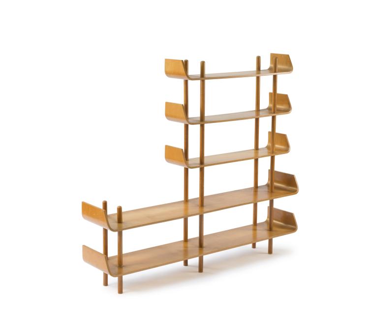 Hauptbild zu Objekt, Regal / Raumteiler '545', 1953, Willem Lutjens, Den Boer, Gouda, 115C 355