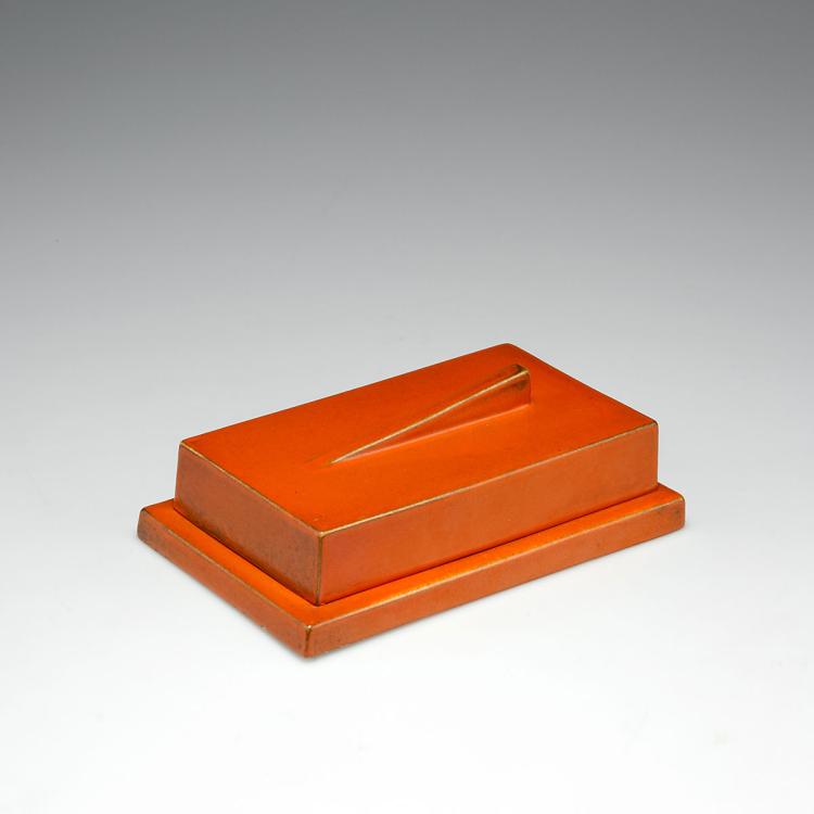 Bild 1 zu Objekt, Cigarette box, Margarete Heymann-Loebenstein, Hael-Werkst&auml;tten, Marwitz, 112A 107