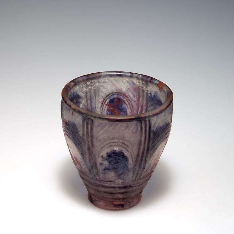 Bild 1 zu Objekt, 'Lion et chouette' vase, Argy-Rousseau, Gabriel, 112A 81