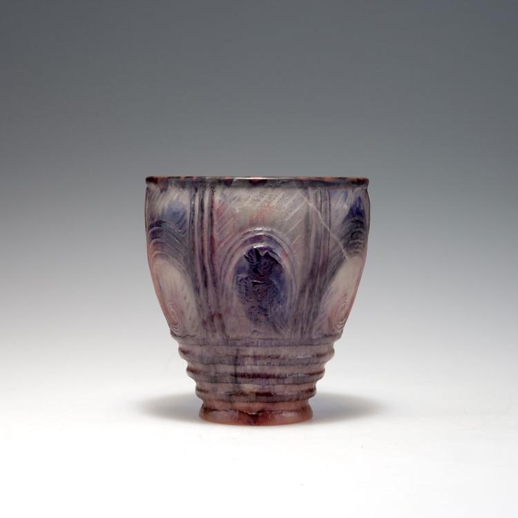 Bild 2 zu Objekt, 'Lion et chouette' vase, Argy-Rousseau, Gabriel, 112A 81