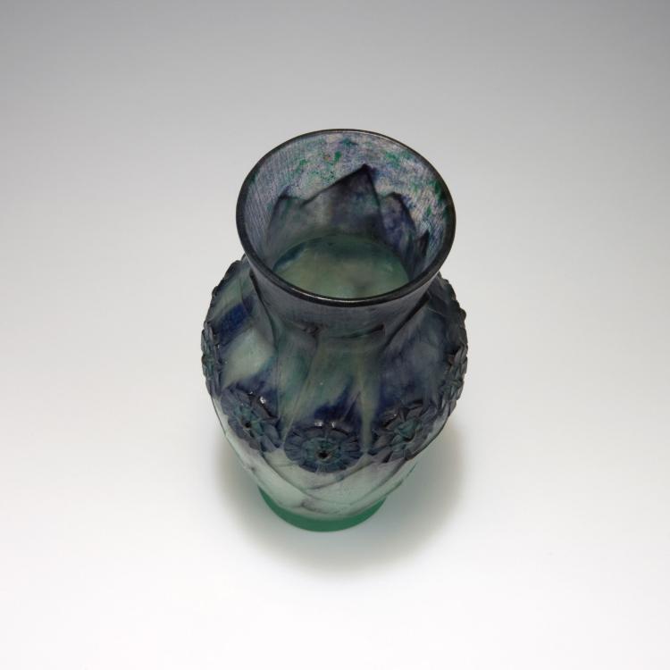 Bild 1 zu Objekt, Vase 'Feuillages modernes et fleurs', 1925, Gabriel Argy-Rousseau, Argy-Rousseau, Gabriel, 112A 82