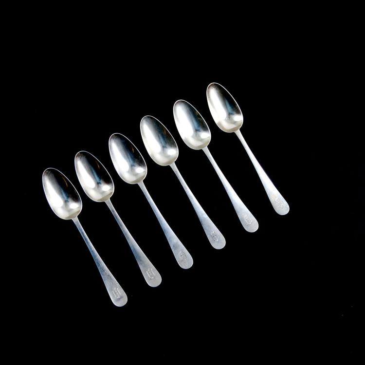 Bild 1 zu Objekt, Sechs Speisel&ouml;ffel aus dem 'Modell III', 1910/11, Henry van de Velde, Bahner, D&uuml;sseldorf, 112A 66