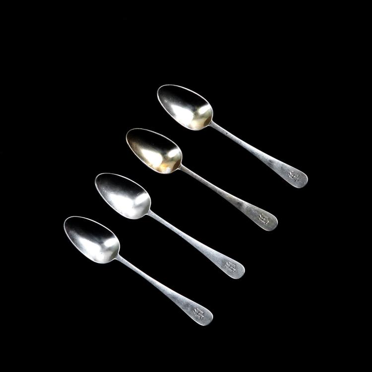 Bild 1 zu Objekt, Vier Teel&ouml;ffel aus dem 'Modell III', 1910/11 , Henry van de Velde, Franz Bahner, D&uuml;sseldorf, 112A 69